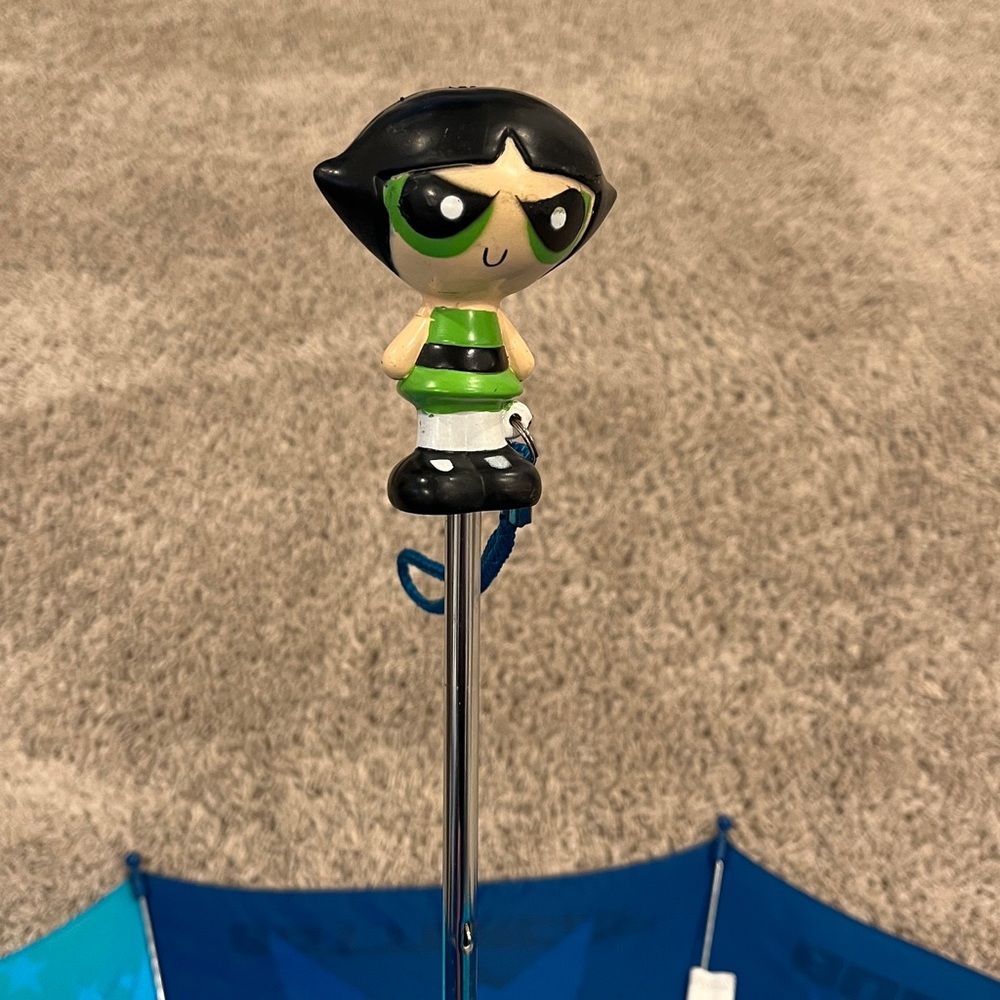 Cartoon Network Powerpuff Girls Blue Umbrella - Picture 5 of 9